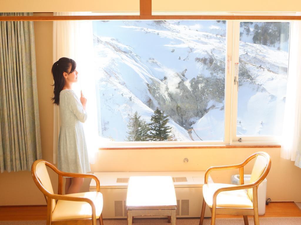 Manza Juraku All-Inclusive Hotel Tsumagoi Exterior photo